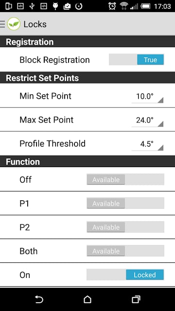 Home Automation Remote Heating截图3