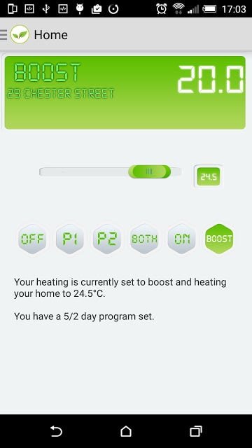 Home Automation Remote Heating截图10