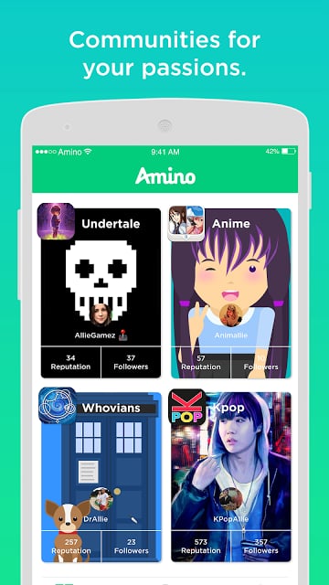 Amino: Communities and Chats截图2