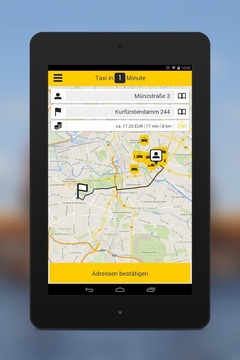 taxi.eu - Taxi App f&uuml;r Europa截图