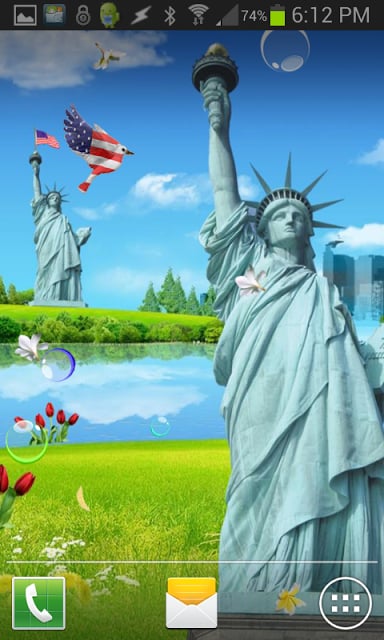 Statue of Liberty Wallpaper截图4