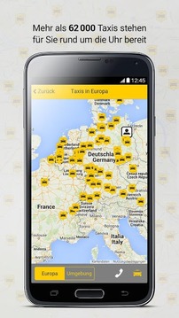 taxi.eu - Taxi App f&uuml;r Europa截图