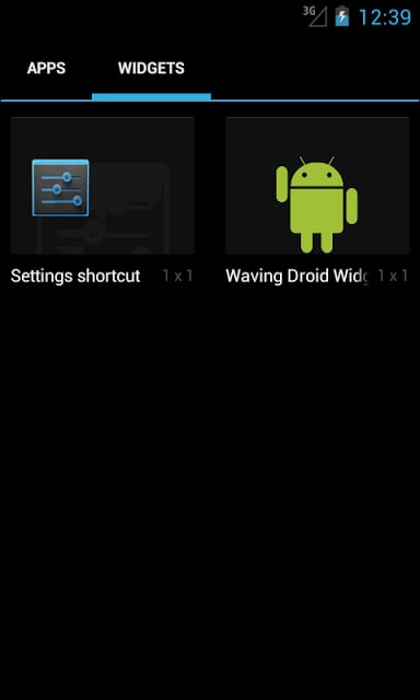 Waving Droid Widget截图6