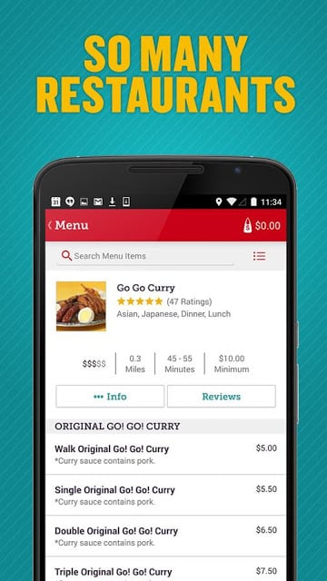 Seamless Food Delivery/Takeout截图1
