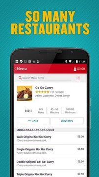 Seamless Food Delivery/Takeout截图