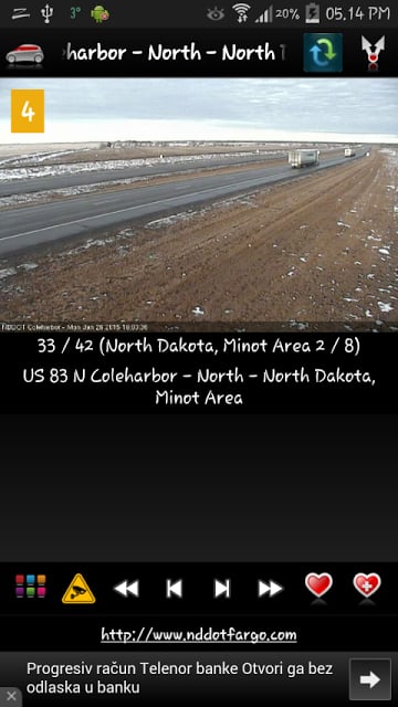 Cameras North Dakota - Traffic截图4