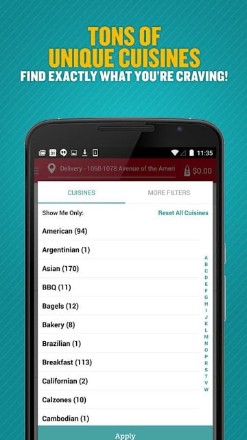 Seamless Food Delivery/Takeout截图4