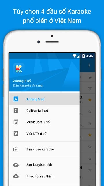M&atilde; số Karaoke Vietnam截图11