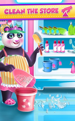 Panda Supermarket Kids Game截图1