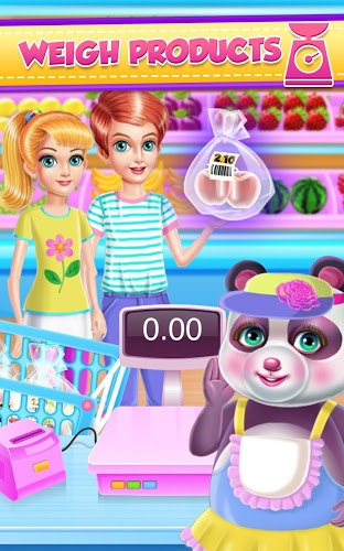 Panda Supermarket Kids Game截图4