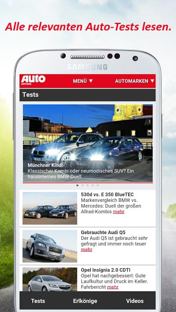 AUTO ZEITUNG Mobil截图2