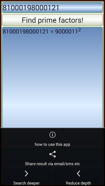 Prime Factor Finder截图7