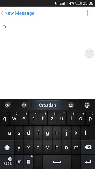 Croatian for GO Keyboard截图3
