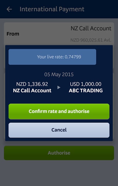 BNZ Mobile Business Banking截图6