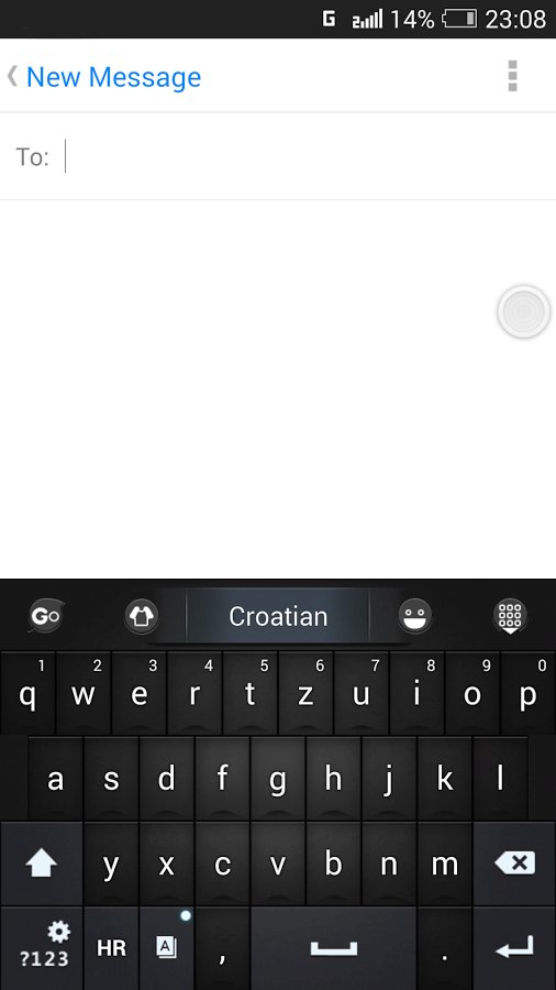 Croatian for GO Keyboard截图2