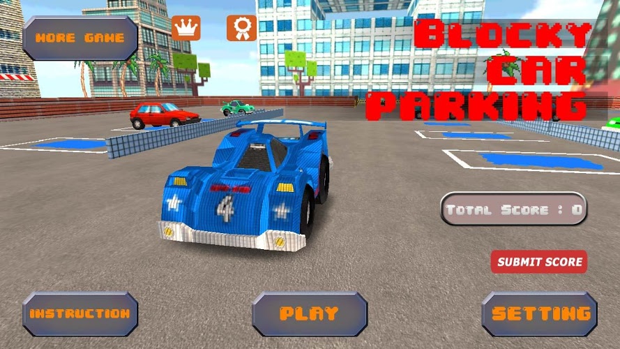 Pixel Craft Car Parking截图1