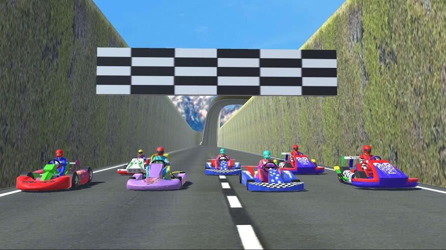 Kart Racing Free Speed Race截图4