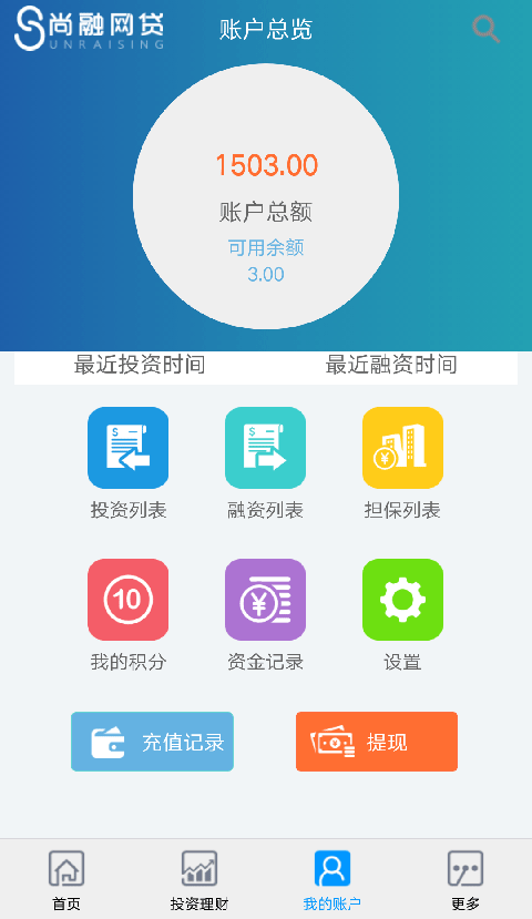 尚融网贷截图1