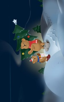 免费圣诞熊截图