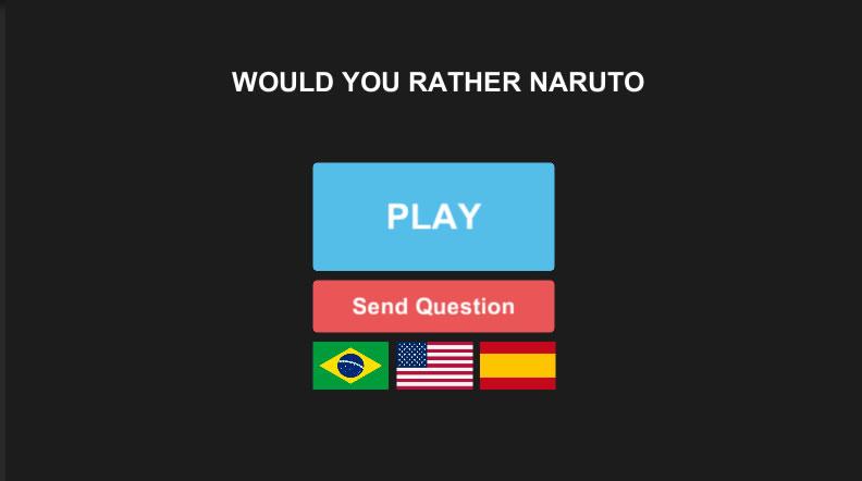 Would You Rather - Naruto截图1