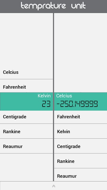 Unit Converter Vue截图4