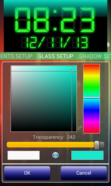 LED clock widget free截图10