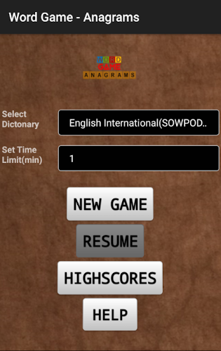 Word Game - Anagrams截图2