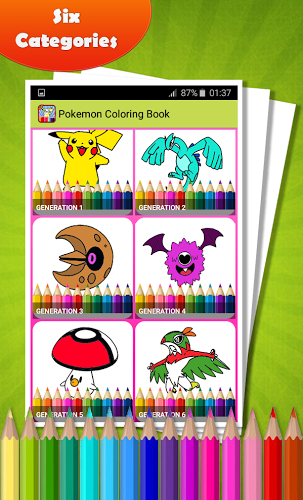 Coloring Book for Pokemon截图2