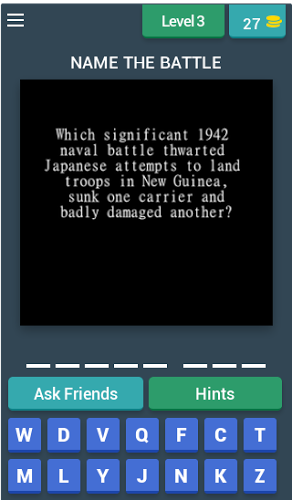 HISTORY WW2 TRIVIA截图4