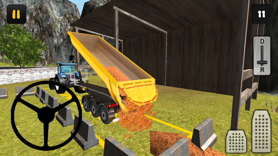 Farm Tractor 3D: Carrots截图2
