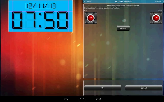 LED clock widget free截图4