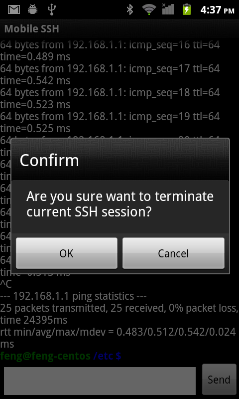 Mobile SSH截图7