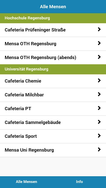 Mensa Regensburg截图3