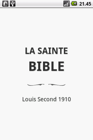 La Sainte Bible, Louis Segond截图4