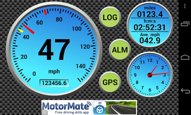 DashMate Lite: GPS Speedometer截图2