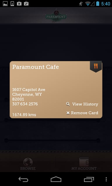 Paramount Cafe截图3