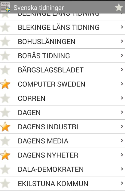 tidningar och tidskrifter SE截图2