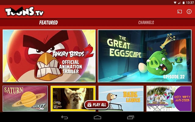 ToonsTV: Angry Birds video app截图10
