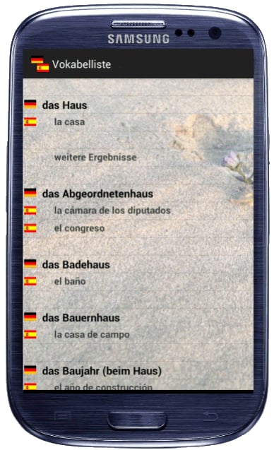 Deutsch-Spanisch W&ouml;rterbuch截图1