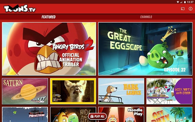 ToonsTV: Angry Birds video app截图6