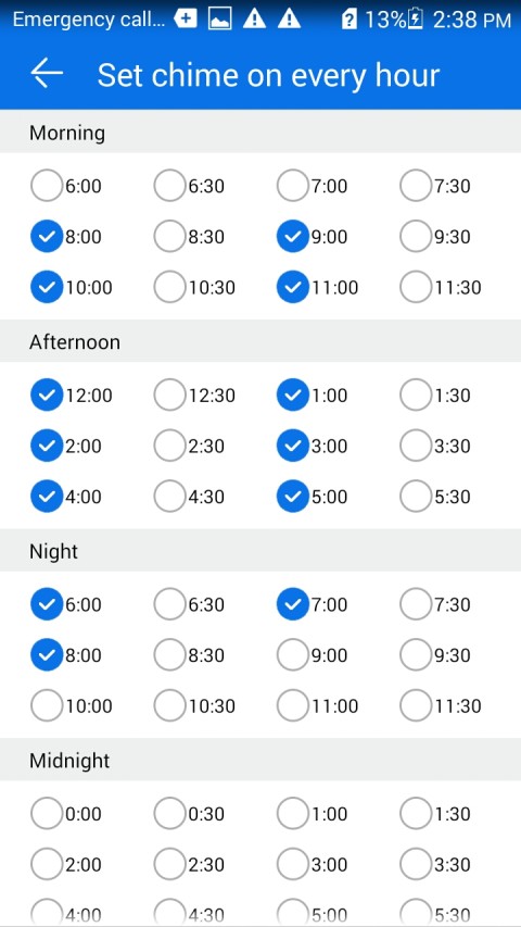 Voice alarm clock截图3