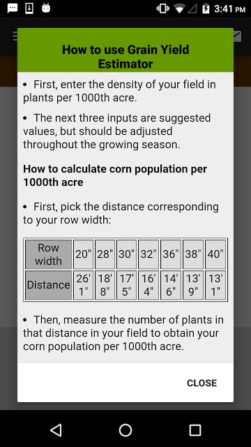 作物计算器 Crop Calculators截图3