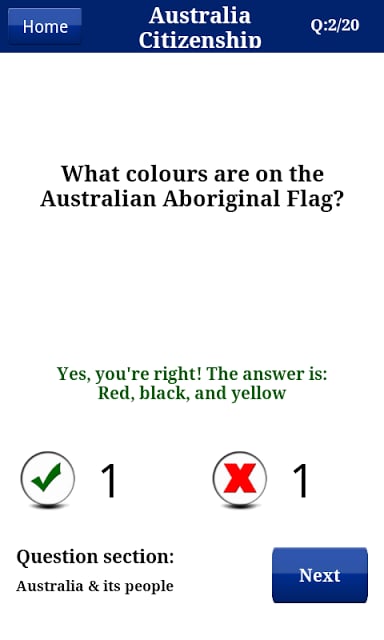 Australian Citizenship Test截图3