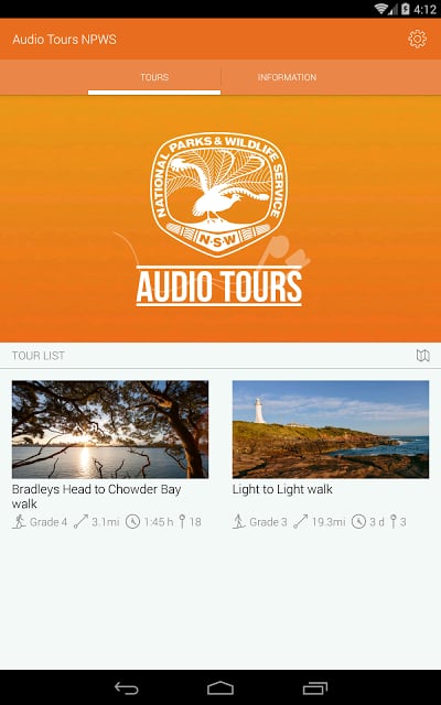 Audio Tours NPWS截图5