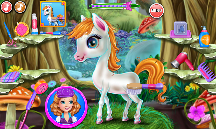 Sandra Pony Fairy Salon截图1