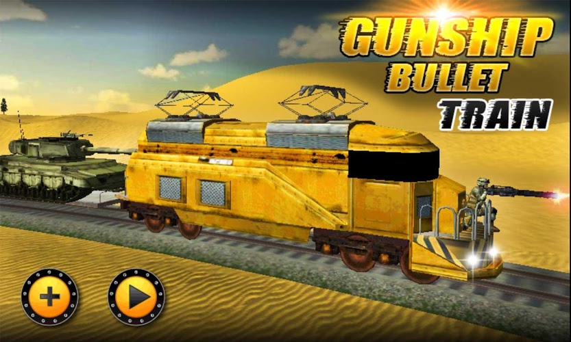 Gunship Bullet Train: Hurdles截图2