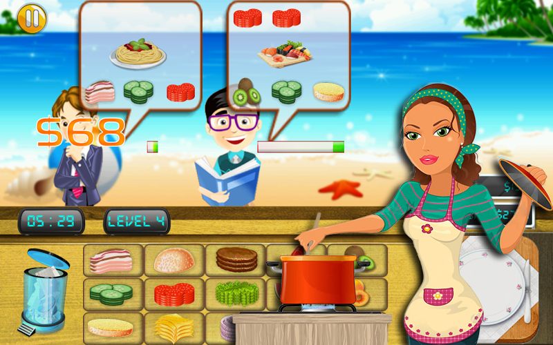 Cooking Chef Beach Bistro截图2