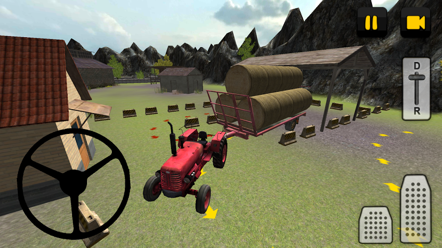 Classic Tractor 3D: Hay截图5