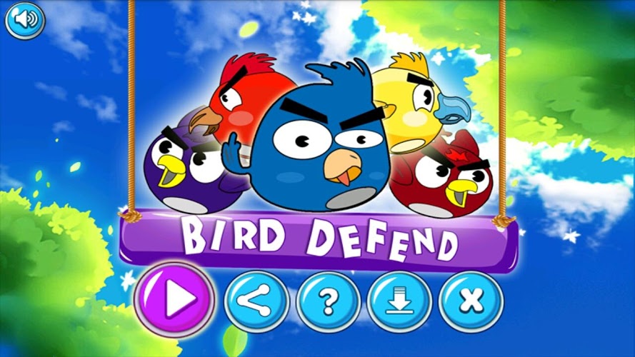 Shoot Angry Bird : Bird Defend截图1