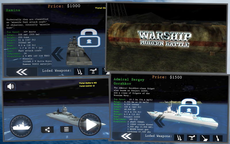 Modern Navy Warship: World War截图1